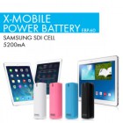 [SICRON] X-MOBILE �������͸� (EBP-60) - 5200mA (����ũ�� 5�� ���̺� ����)