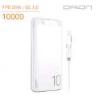 [�帮��] QC 3.0 PD 20W ���� �������͸� DR-PD20W-K10000 - 10000mAh (CŸ�����̺�/8������ ����)