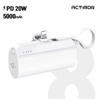 [��Ƽ��] ���� PD 20W ��ŷ�� ��ġ ���ĵ� �������͸� MINI-PD20W-5000 - 5000mAh (8������/CŸ�����̺�)