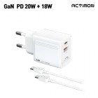 [��Ƽ��] GaN���� PPS 20W CŸ�� USB 2��Ʈ �ʰ��� ������ ������ MON-PD20W-CU-T1 - PD C to C