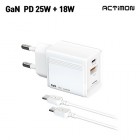 [��Ƽ��] GaN���� PPS 25W CŸ�� USB 2��Ʈ �ʰ��� ������ ������ MON-PD25W-CU-T1 - PD C to C