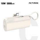 [��Ƽ��] 10W ��ŷ�� ��ġ ���ĵ� �������͸� MON-23-MINI5000 - 5000mAh (CŸ��/PD���̺�)