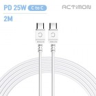 [��Ƽ��] PD 25W �ʰ��� CtoC �� ���̺� MON-CC-PD-200 (2M) - PD C to C