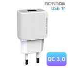 [��Ƽ��] 18W 1��Ʈ �޼� ������ ������� MON-TC1-QC3-301 (���̺� ������)