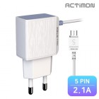 [��Ƽ��] ��ü�� ������ ������ MON-TC2-210 - ����ũ�� 5�� (2.1A)