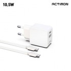 [��Ƽ��] 10.5W CŸ�� USB 2��Ʈ �и��� ������ ������ MON-10.5W-CU-T1 - PD C to C
