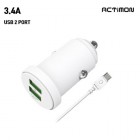 [��Ƽ��] 3.4A USB 2��Ʈ ������ �ʼ��� ������ MON-CAR-3.4A - ��USB CŸ��
