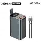 [��Ƽ��] MAX PD 100W �ʰ��� 5��Ʈ ��뷮 ���� �������͸�  - 30000mAh (CtoC���̺�)