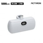 [��Ƽ��] PD 20W CŸ�� ��ŷ�� ���ĵ� LCD ���� �������͸� M-PD20-MINI5000-CP - 5000mAh
