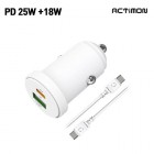 [��Ƽ��] PPS 25W CŸ�� USB 2��Ʈ �ʰ��� ������ �ʼ��� ������ MON-CAR-PD25W-CU - PD C to C (5V 3A)