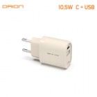 [�帮��] 10.5W CŸ�� USB 2��Ʈ ������ ������� DR-10.5W-CU-T1 (���̺� ������)