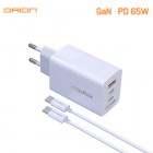 [�帮��] GaN PPS 65W 3��Ʈ �ʰ��� ������ ������ DR-PD65W-T7 - PD C to C