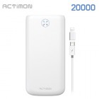 [��Ƽ��] NEW USB 2��Ʈ �������͸� MON-P-K20000 - ��20000mAh (CŸ�����̺�/8������ ����)