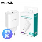 [�����] CŸ�� 1��Ʈ PD3.0 20W ���� ������ ������� - 5V 3A (���̺� ������)